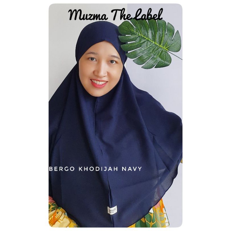 Bergo/Jilbab Bergo/jilbab Tali/Bergo Tali Khodijah