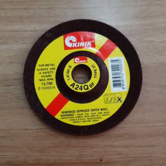 Batu asah kinik 4x6 / batu slep kinik