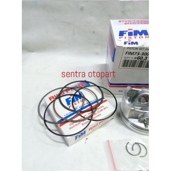 piston seher kit megapro monoshok oversize 300 original fim