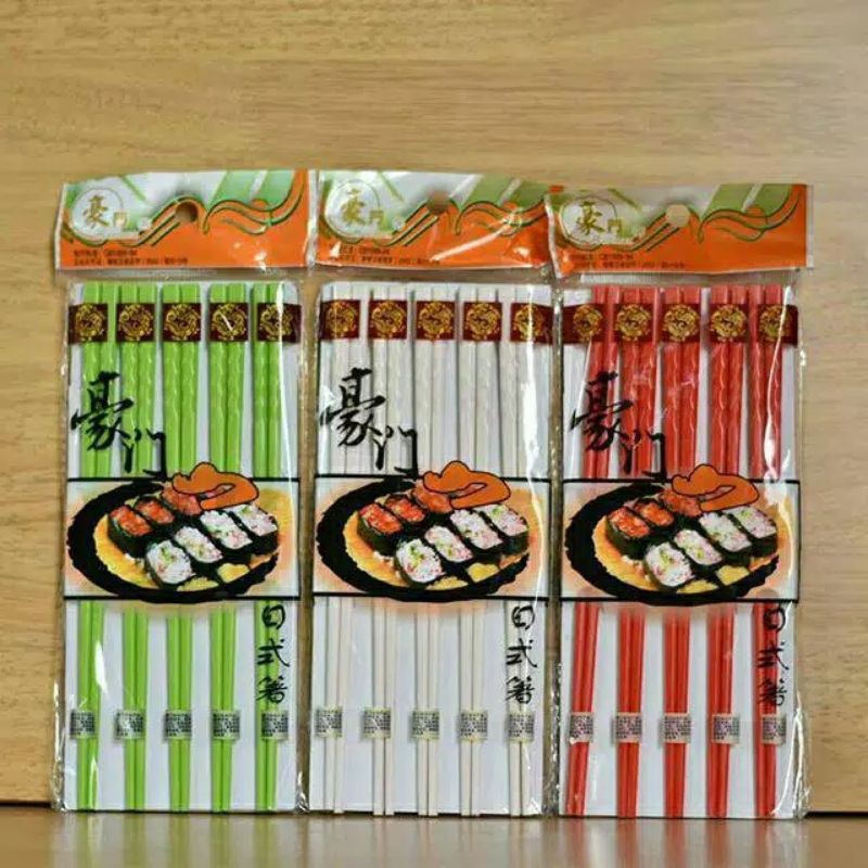 Sumpit Ulir Melamin Indoglass - Sumpit Ulir - Sumpit Putih Melamin