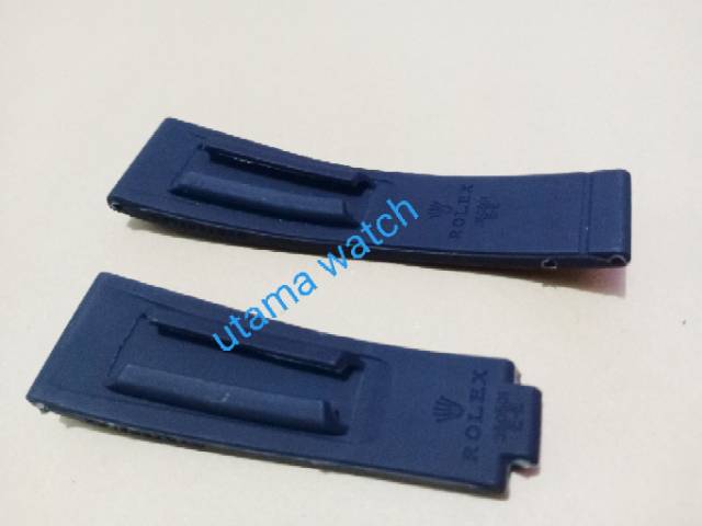 Strap tali jam ROLEX  rubber b lebar 20mm