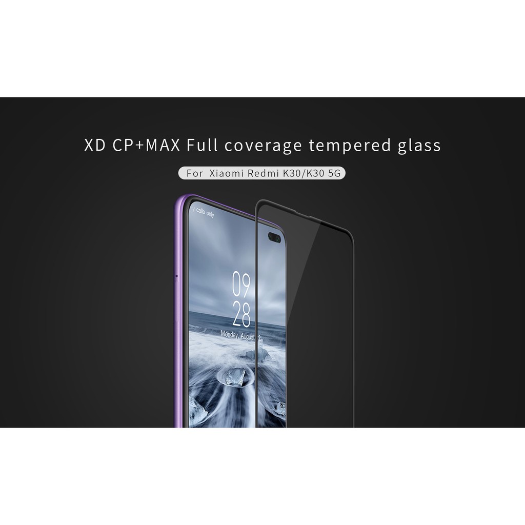 Tempered Glass XIAOMI Redmi K30 / 5G Full Cover Glue NILKIN XD CP+ Max