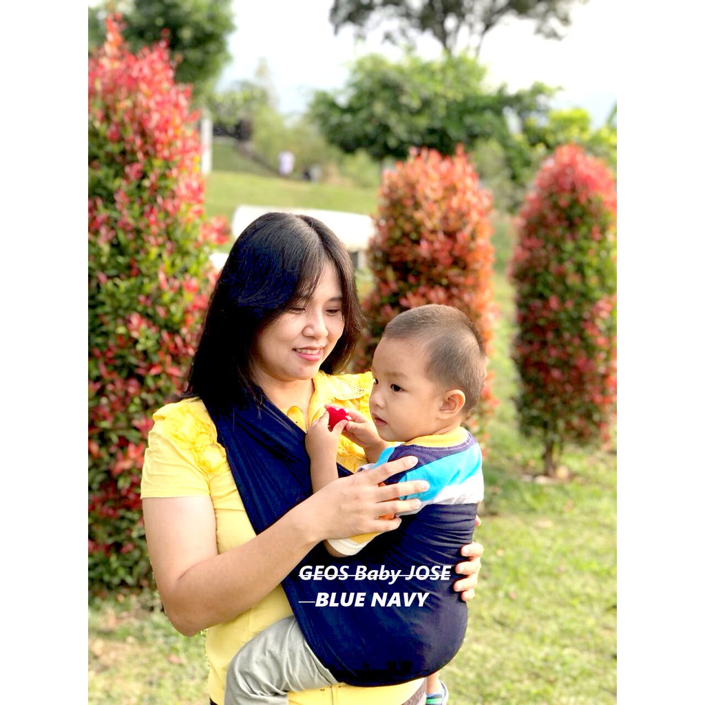 GEOS Premium BABY JOSE warna Biru NAVY /Selendang Bayi