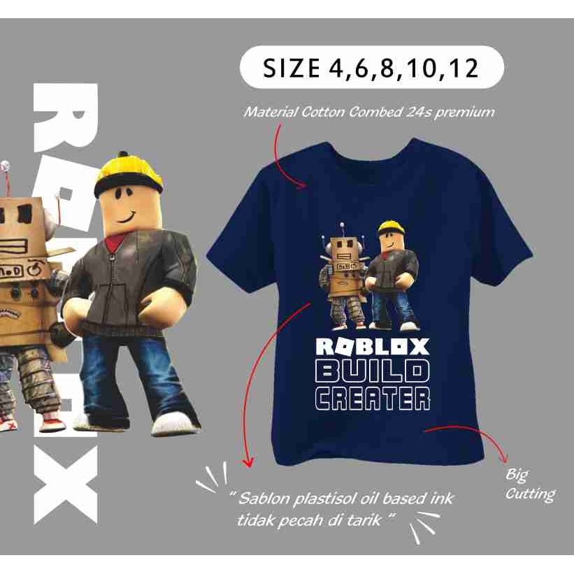 Ammigoz Kaos Anak Roblox-Navy