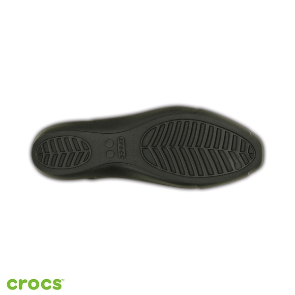 Crocs Sienna Flat Woman / Sandal Crocs Wanita / Fashion Wanita / Sandal Tahan Air / Sandal Fashion Korea - Black 202811-001