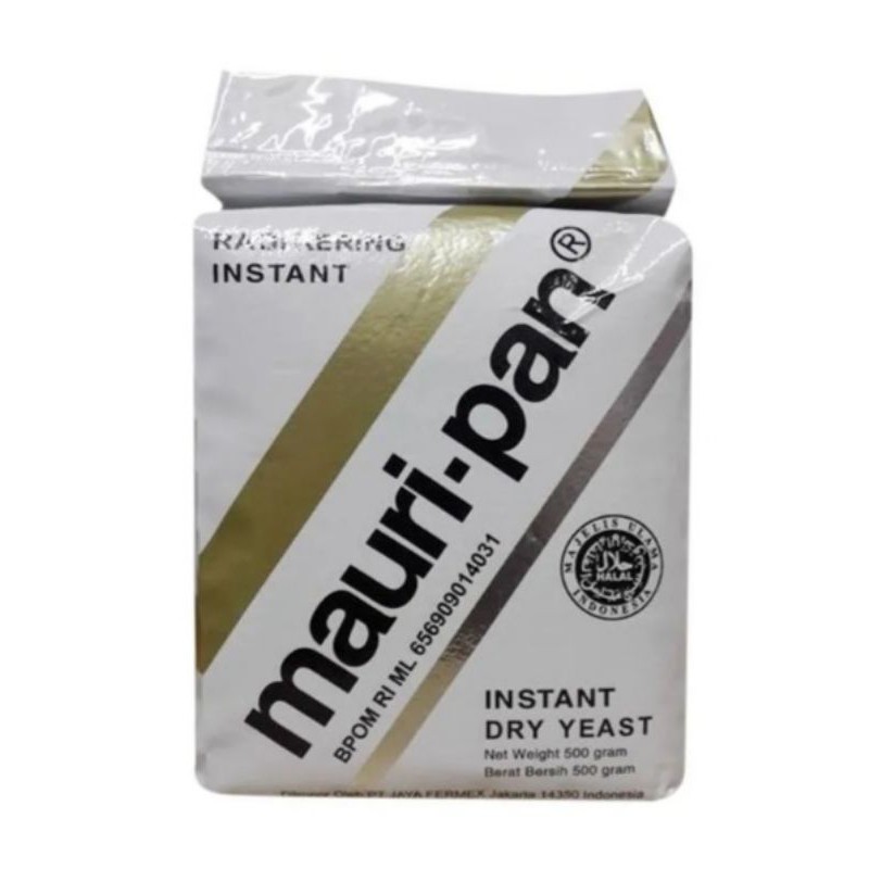 

MAURIPAN RAGI INSTAN 500GR/instant dry yeast/Pengembang roti/mauripan ragi kering instant 500gr
