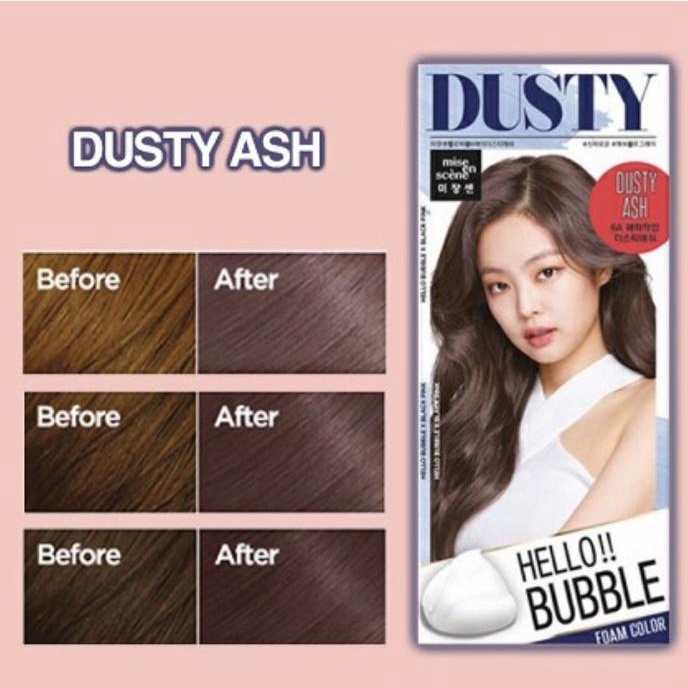 Mise En Scene Hello Bubble Hair Color Dusty Ash Ak
