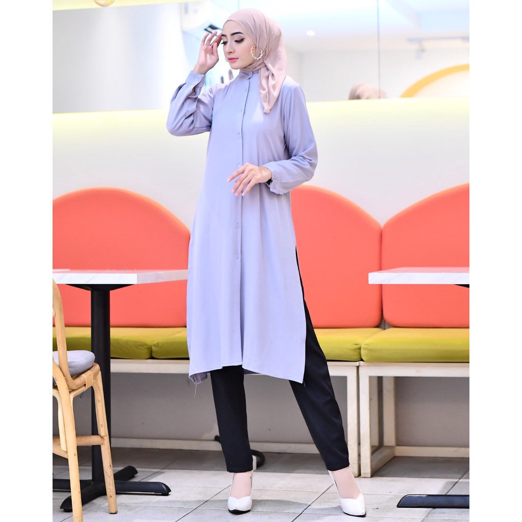 LONG TUNIK/TUNIK PANJANG WANITA/BUSUI SHAKILA PREMIUM/ M-L-XL-XXL