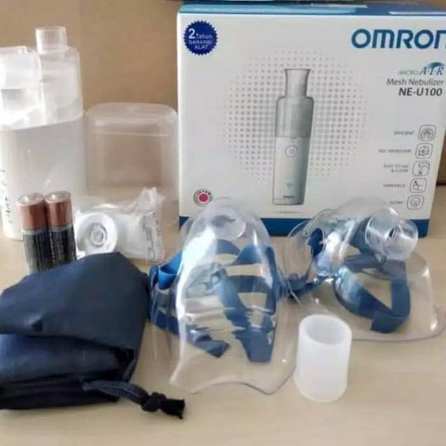 NEBULIZER OMRON PORTABLE NEBULIZER NE-U100 NEBU PORTABLE KECIL TRAVEL FRIENDLY