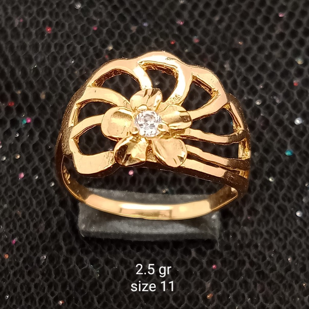 Cincin Emas 17 K - 2.5 gr Kadar 750 - 2086