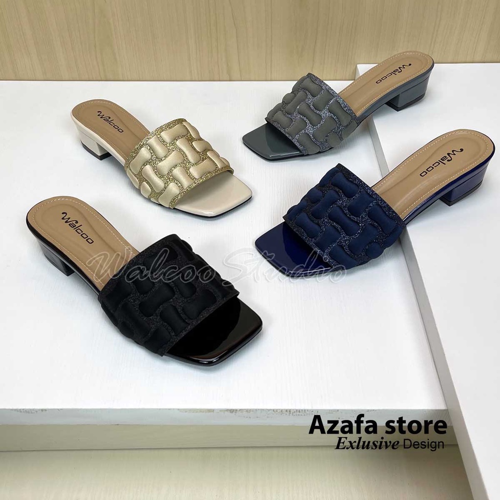 Carentino by Walcoo - Flat Shoes Wanita Elegan | Sepatu Flat Formal Kerja Kantor Kekinian