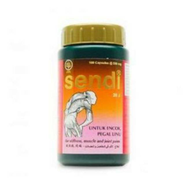 

Sendi 100 Kapsul Original Borobudur Herbal - untuk encok pegal linu