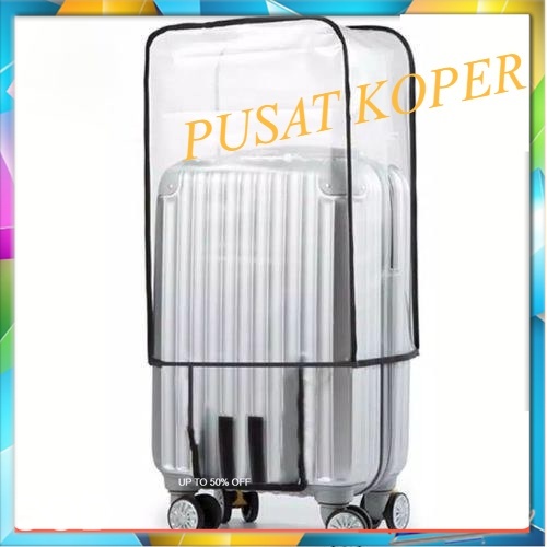 Sarung pelindung Tas wanita Koper transparan Cover koper Pelindung koper import Luggage Cover