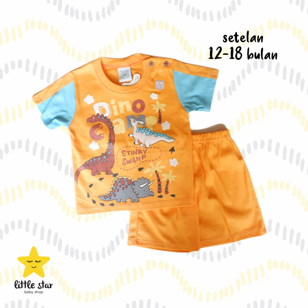 Little Ant Setelan Anak Cowok | Kaos Celana Anak Cowok | Setelan Bayi Cowok