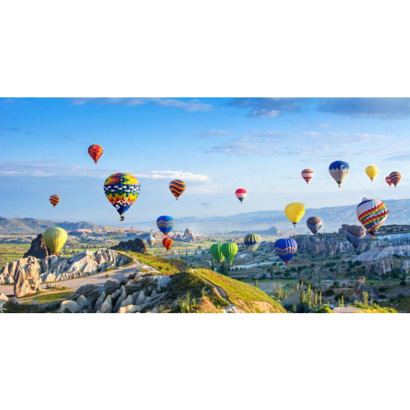 Wallpaper Dinding 3D Custom Cappadocia/Kapadokia Turkey (CPD-13)