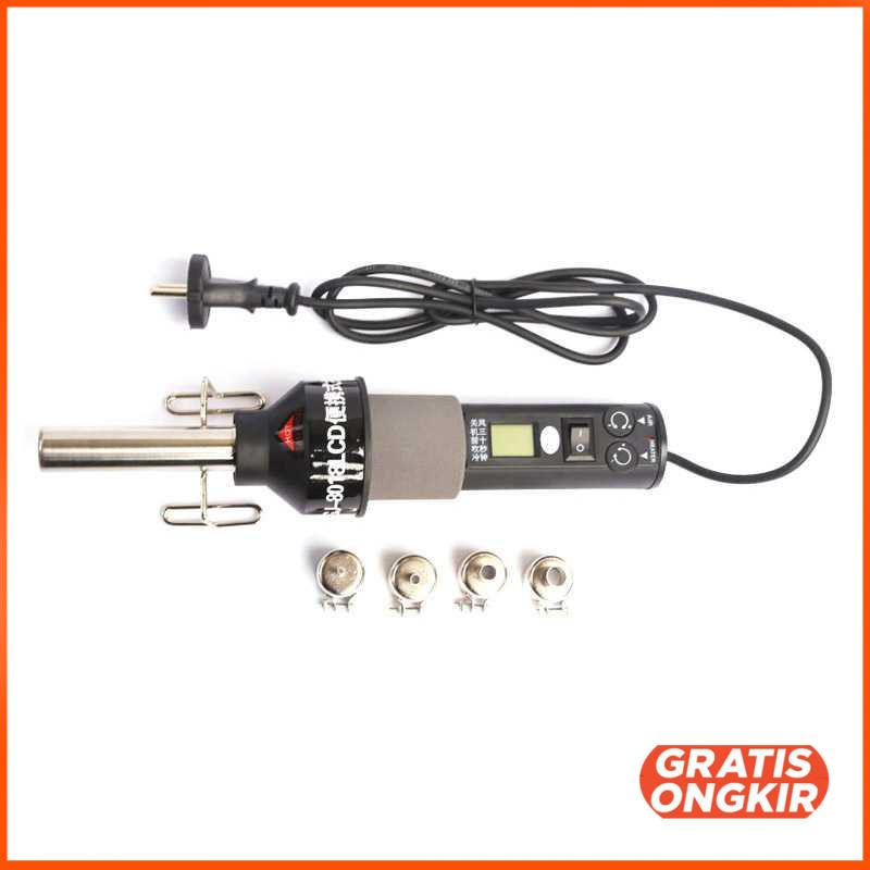 Heat Gun Elektronik Display 8018LCD 220V 450W - GJ-8018LCD