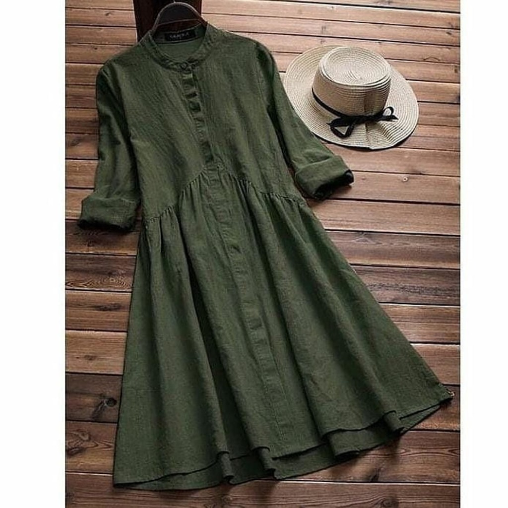 Lania Tunik  Baju  Atasan Muslim Moscrepe Best Seller 