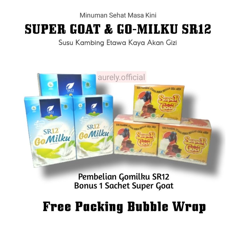 

Go-Milku SR12 Susu Kambing Etawa Premium Mampu Membantu Meningkatkan Imun