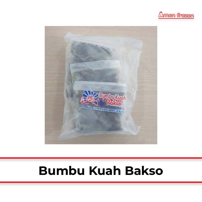 

BUMBU KUAH BAKSO