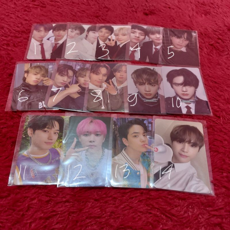 PC OFFICIAL THE BOYZ SUNWOO ERIC Q JUYEON YOUNGHOON HAKNYEON