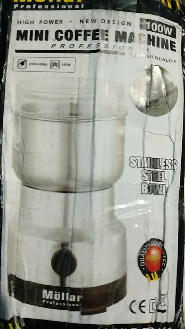 Mollar Mini Coffee Grinder Gilingan Kopi Listrik - Blender Bumbu Dapur