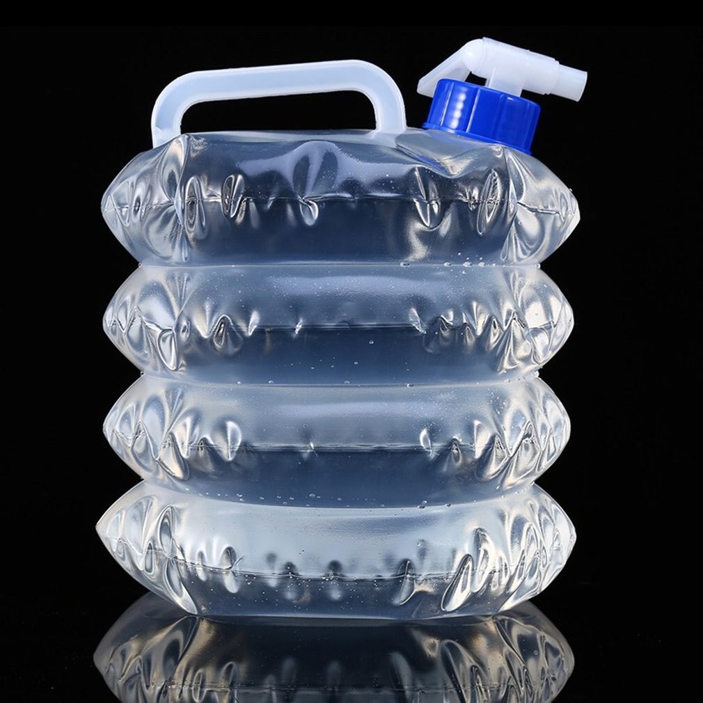 Wenbo Kantong Air Lipat Foldable Camping Water Storage 15 Liter - ST-117 - Transparent