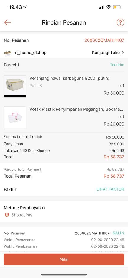 Kotak Plastik Penyimpanan Pegangan/ Box Marco 4131 Storage Greenleaf