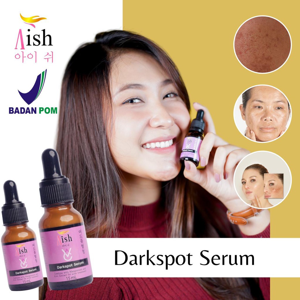 Aish Korea  paket hemat  2 Aish Darkspot Serum Aish dark spot Aish darkspot original Aish darkspot