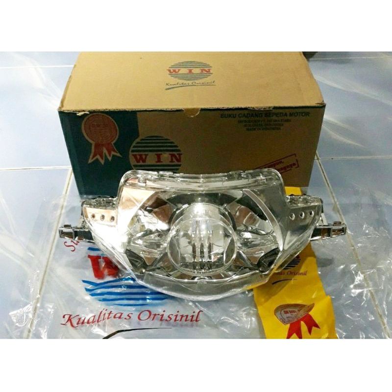 LAMPU DEPAN HONDA SUPRA X 125 LAMA 2004 2005 2006 | REFLEKTOR DEPAN HONA SUPRA X 125 LAMA 2004 2005 