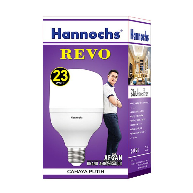 Hannochs LED Revo 23W Cool Daylight/Putih