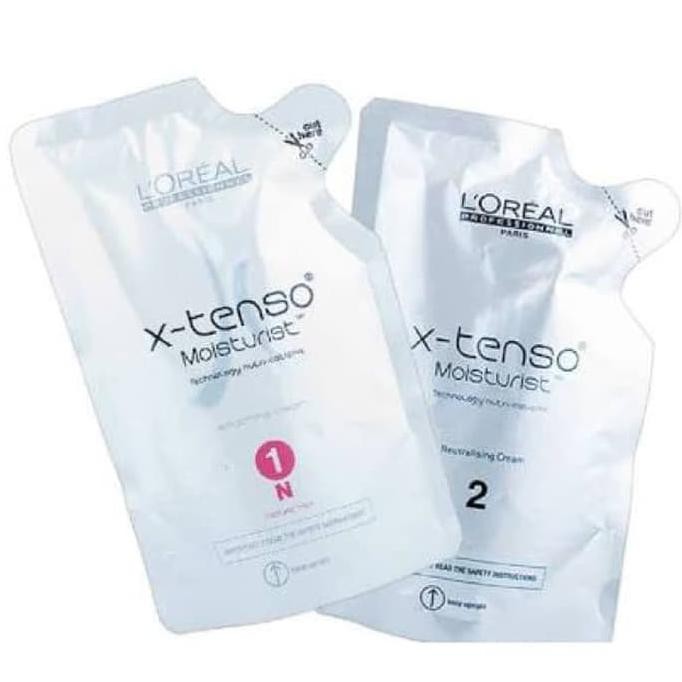 Loreal X-Tenso Moisturist Obat Smoothing tipe N(2x125ml)