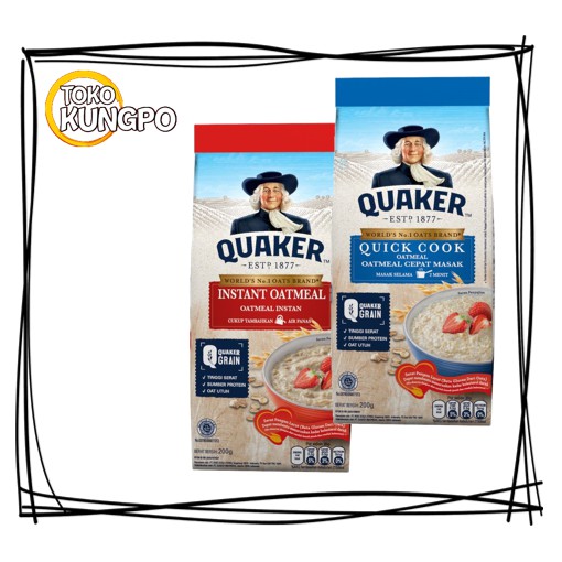 Quaker Oatmeal 800 Gram Shopee Indonesia