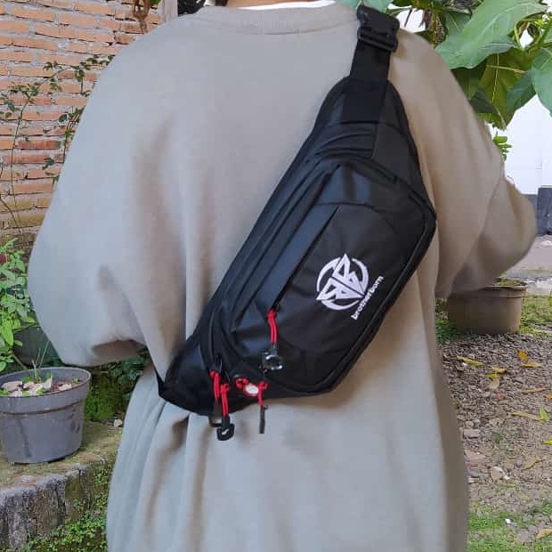 Waistbag pria selempang tas gaul distro