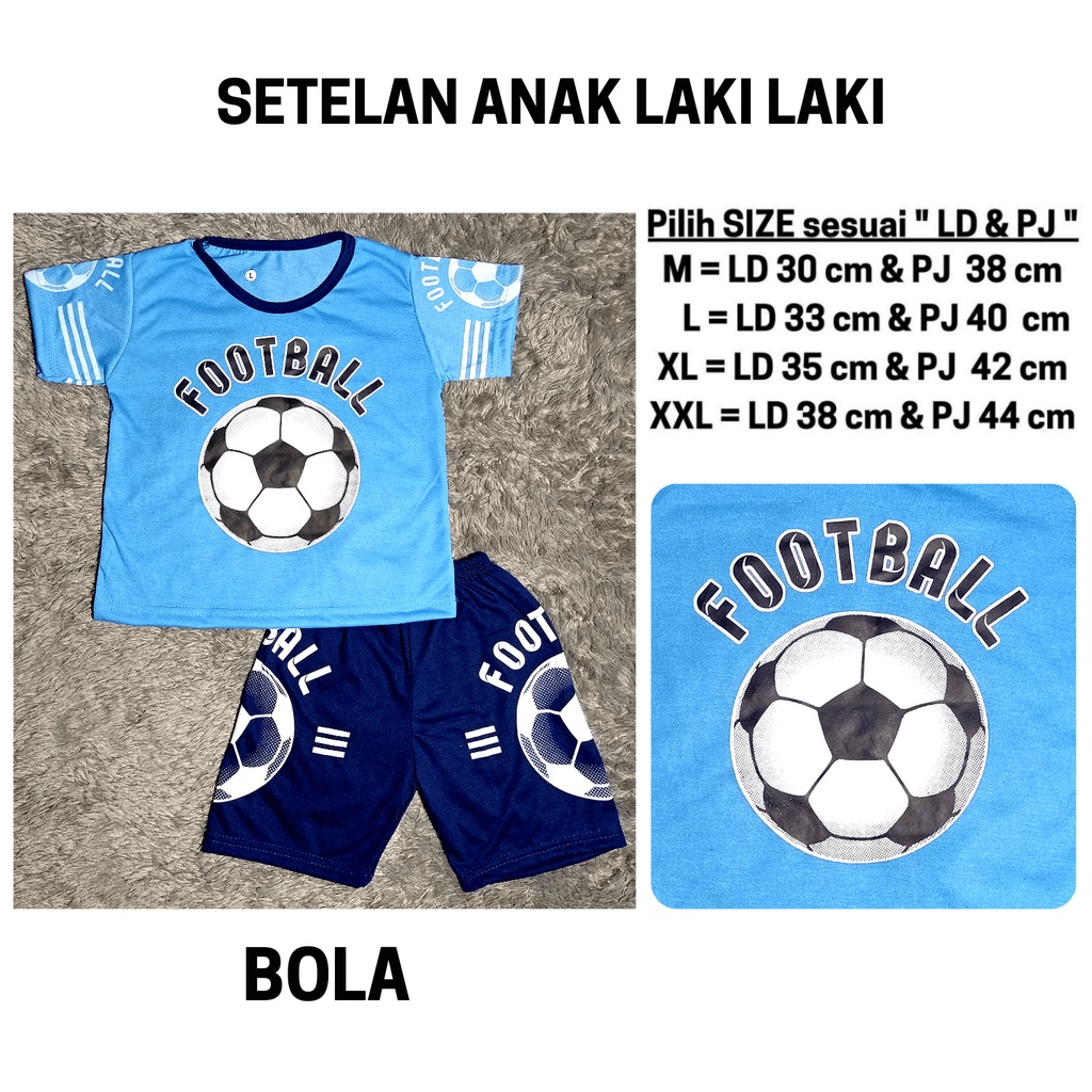 Setelan Anak Laki Laki Baju Stelan Cowok Set Kaos Anak Cowo Murah Celana Pendek Harian 3 4 5 6 Tahun Kode 110-5