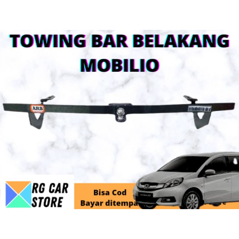 TOWING BAR BELAKANG MOBILIO/BESI PELINDUNG BUMPER BELAKANG HONDA MOBILIO