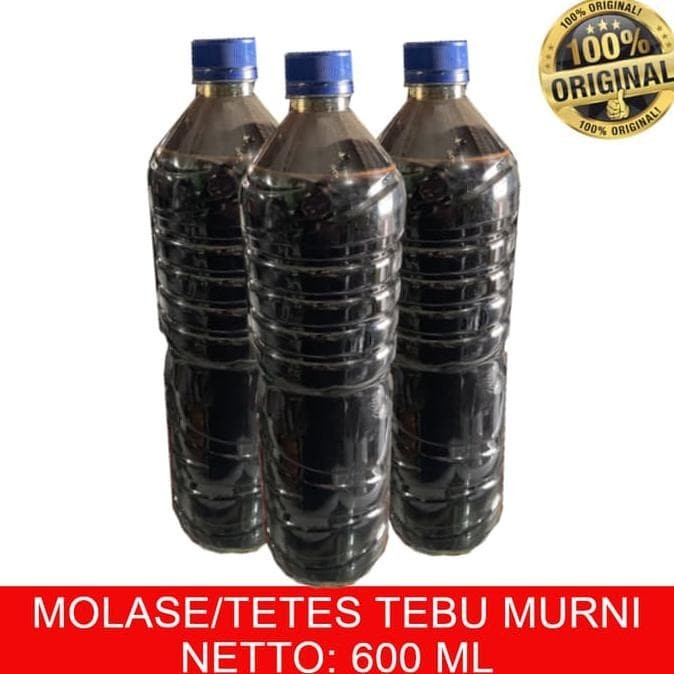 MOLASE MOLASES GULA TETES TEBU MURNI Alami Super Kental Ikan Lele Nila