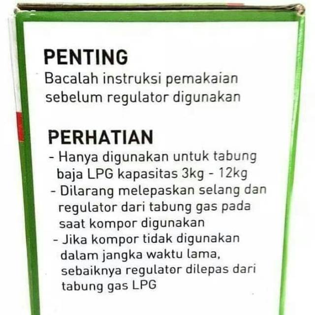 Regulator Gas Tekanan Tinggi Winn Gas