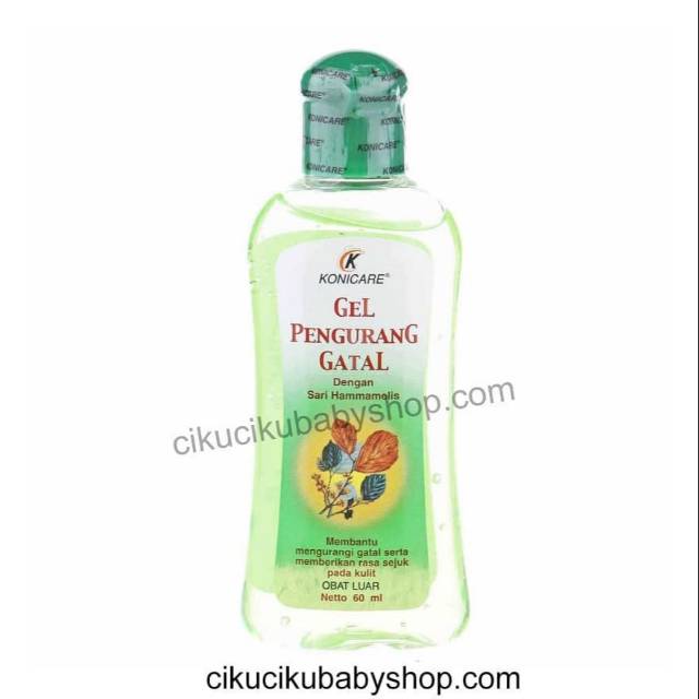 Konicare Gel Pengurang Gatal 60ml | Gel Pengurang Gatal Gatal