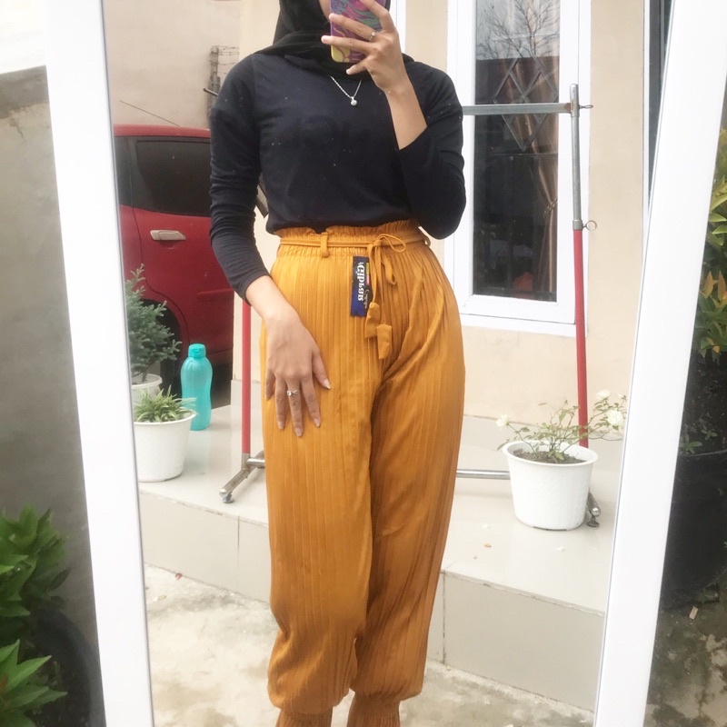 Celana Plisket Aladin