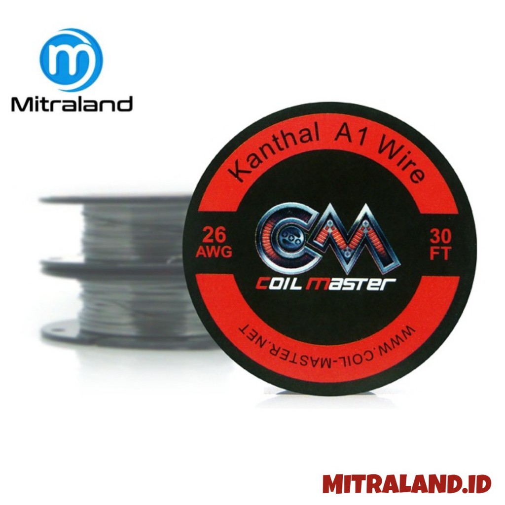 Coil Master Wire Khantal kode A1 26GA 30 Feet 9.15 Meter