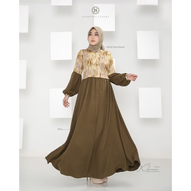 Khanza Dress Mom size S by Nadheera Luxury