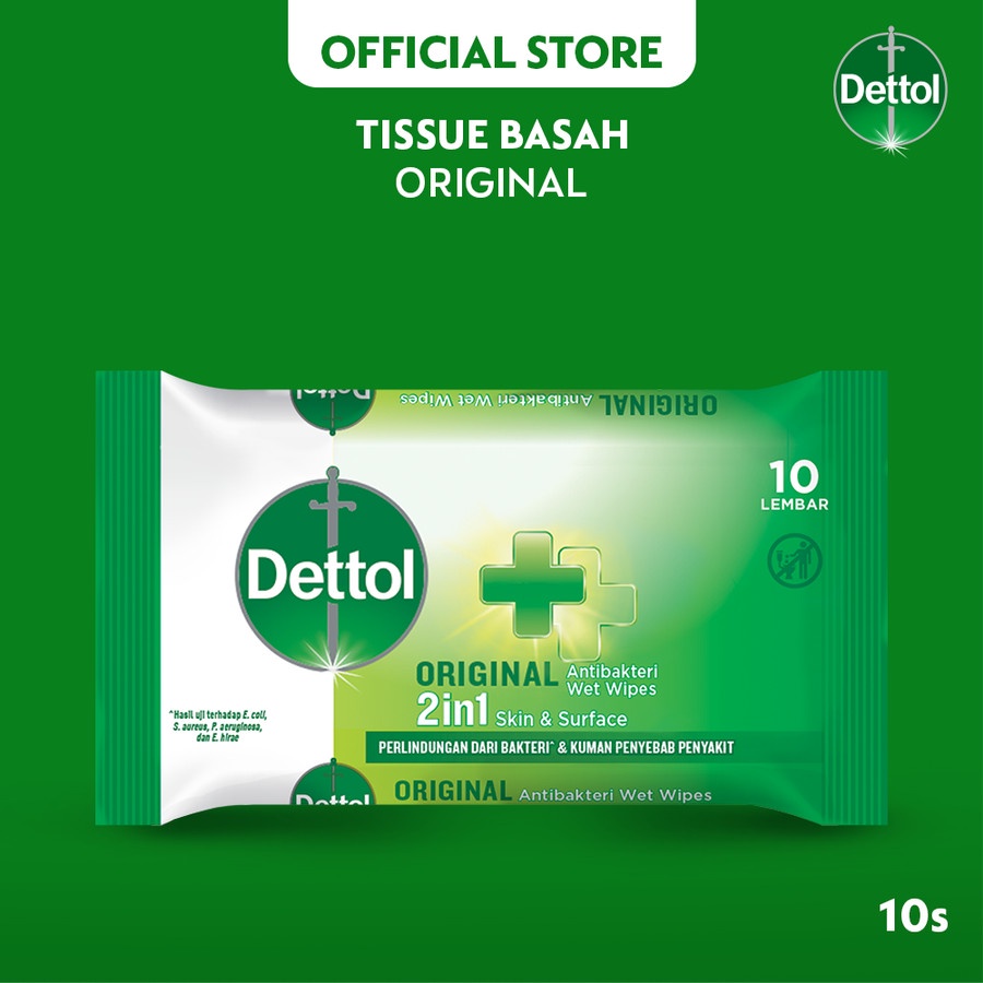 Dettol Wipes Original 10s