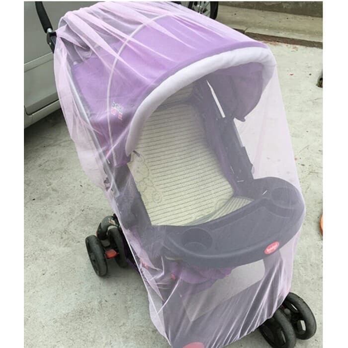 Kelambu Stroller - Jaring Anti Nyamuk Khusus Stroller Semua Tipe - Kelambu Penutup Stroller