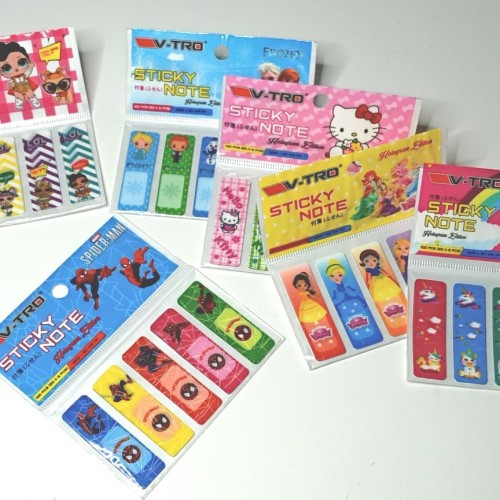 Senada Victory Sticky Note Karakter Pembatas Buku