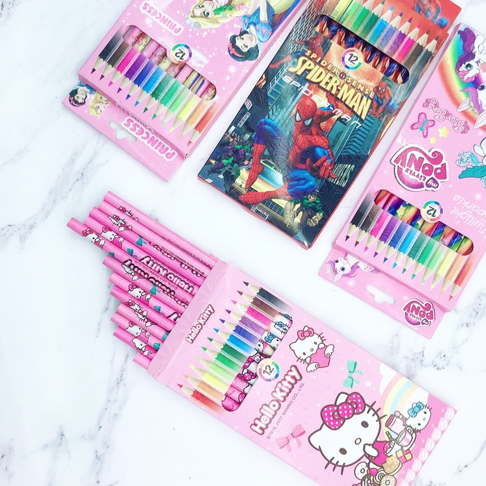 

WARNAPENSIL- PENSIL WARNA KARAKTER ANAK PREMIUM -PENSIL WARNA