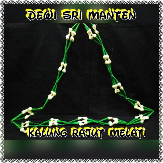 Kalung rajut melati murah