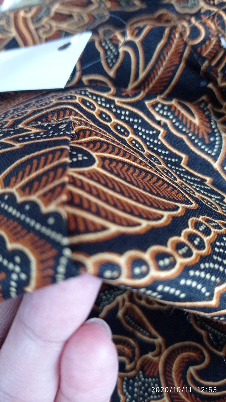Kemeja Batik Slimfit Keong Emas Ory Suffa