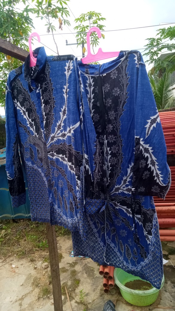 Batik Couple_maora Sania Ruffle Batik Couple Ori Ndoro Jowi Dnt Garansi Termurah