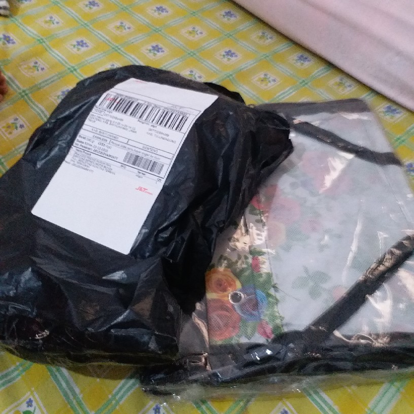 [bisa Cod] Promo Murah Rak Gantung Sepatu Motif Bunga Full Resleting Kualitas Terbaik Dan Termurah