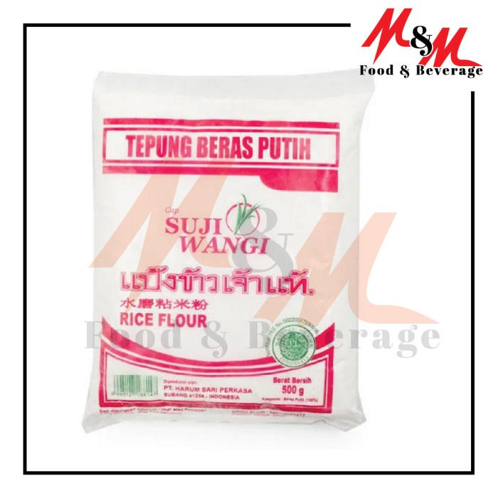 

BISA COD Tepung Beras Suji Wangi (thailand) 500Gr x 20pack